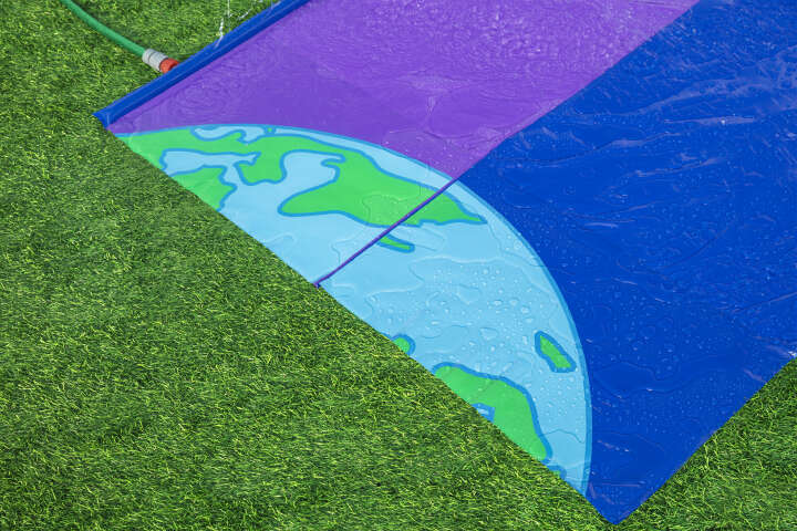 Bestway Lunar Launch Double Slide Wasserrutsche